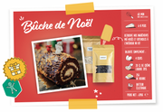 Kit de pâtisserie - Bûche de Noël